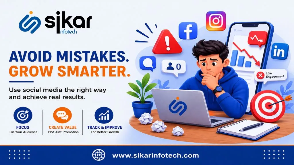 Social Media mistakes businesses should avoid