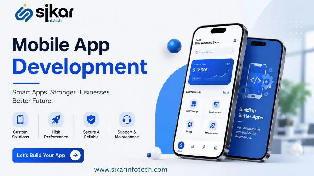 App Development Company creating innovative Android and iOS mobile app solutions for modern businesses